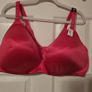 Torrid Vibrant Pink Satin Bra 46DD